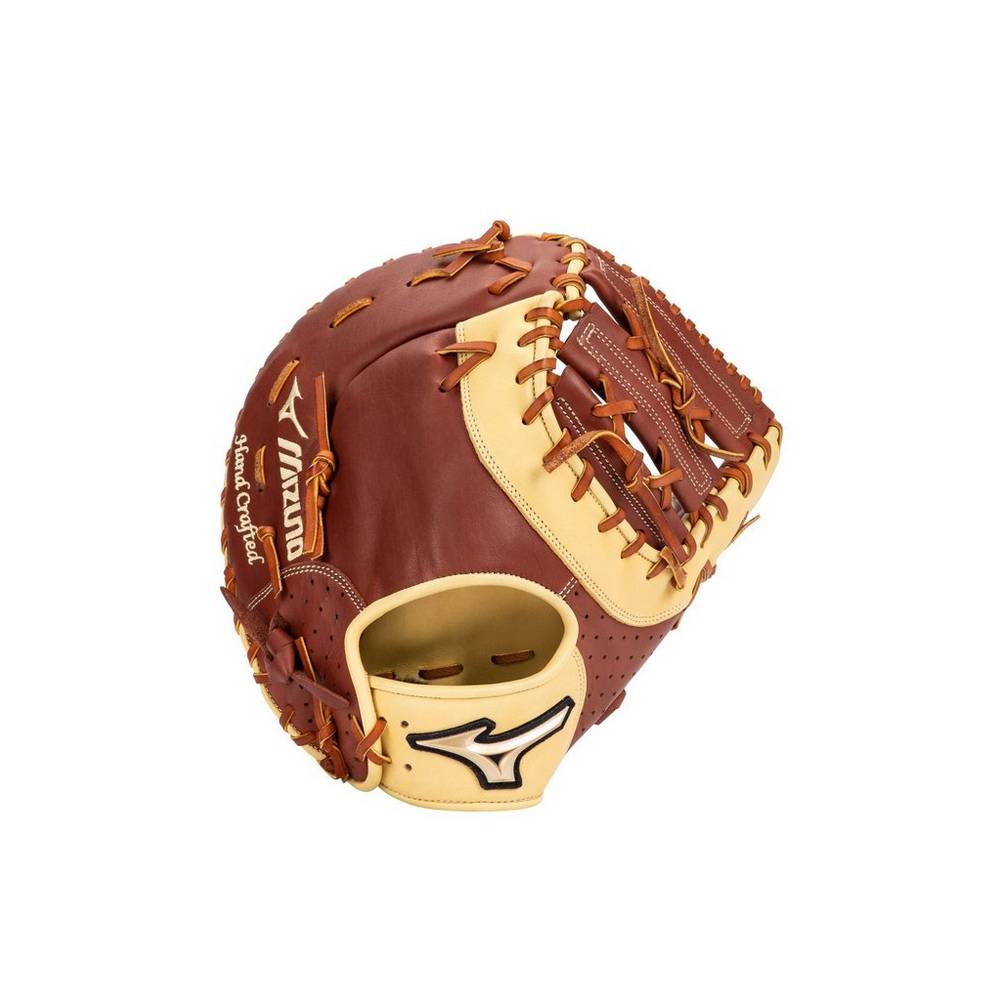 Mizuno Men's Prime Elite Baseball First Base Catchers Mitt 12.5" Brown (312938-YQU)